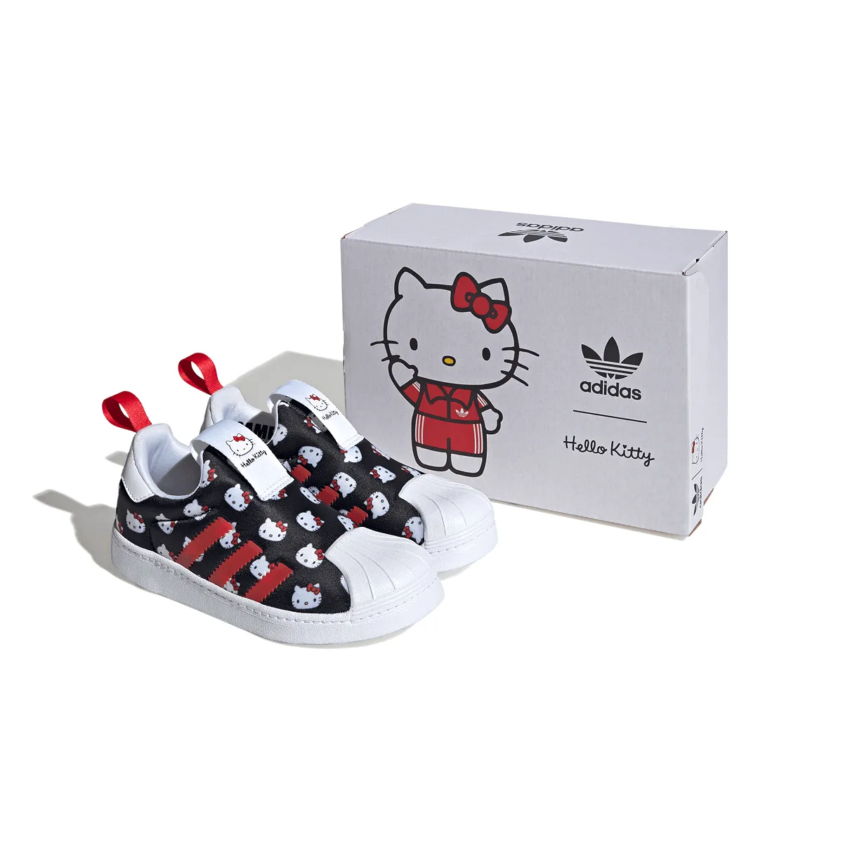 + Hello Kitty Kid's Superstar 360 'Cloud White'