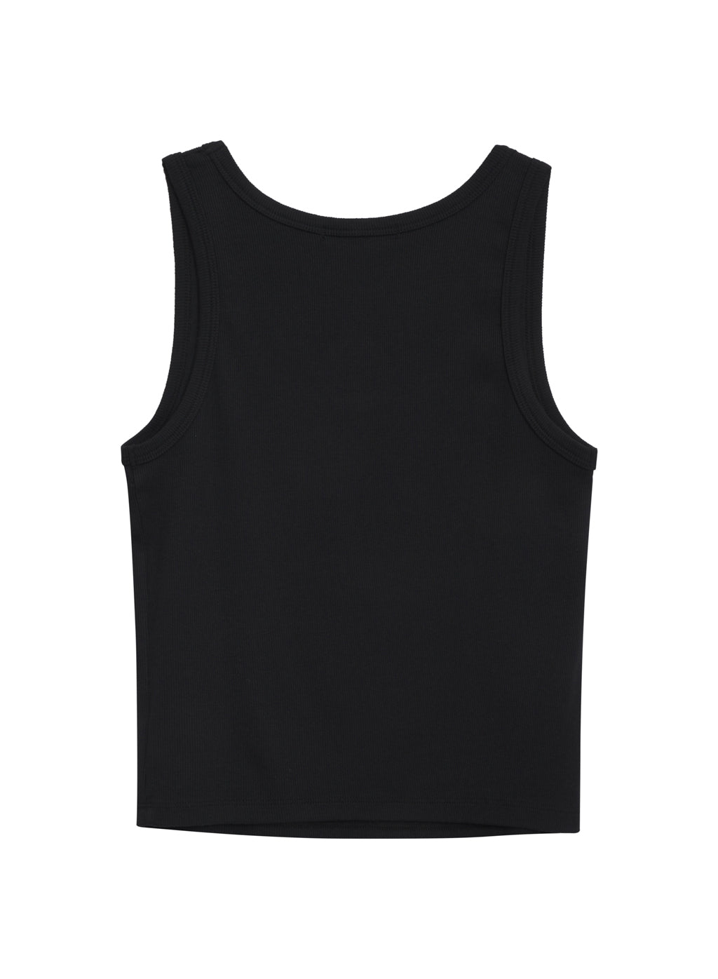 2x1 Rib Classic Tank in Black