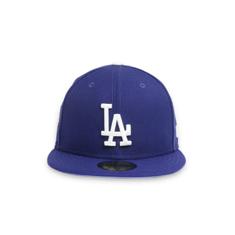 [60180889] LA Dodgers All-Start Game Icy Side Patch Men's Blue Fitted Hat