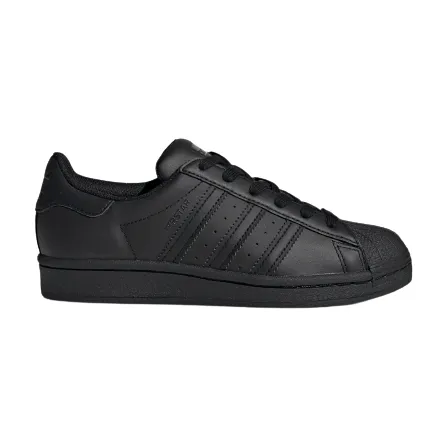 Adidas Kid's Superstar Shoes - All Black