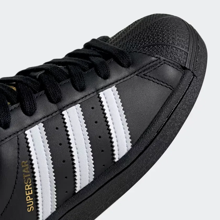 Adidas Kid's Superstar Shoes - Core Black / Cloud White