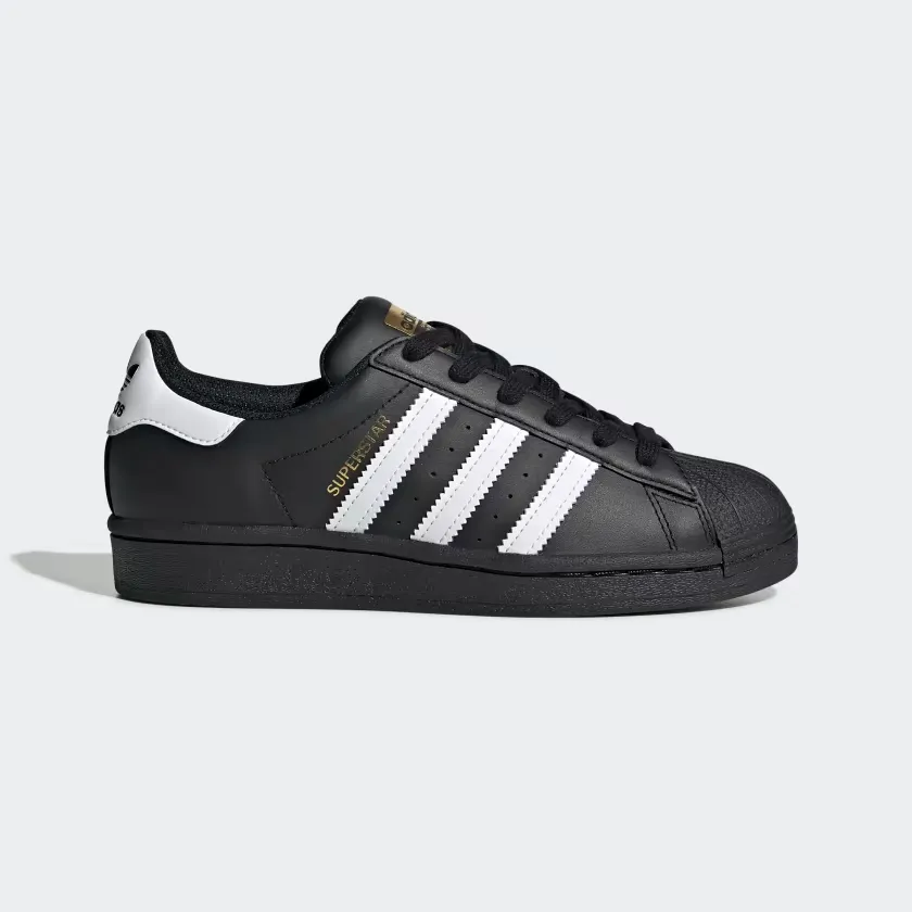 Adidas Kid's Superstar Shoes - Core Black / Cloud White