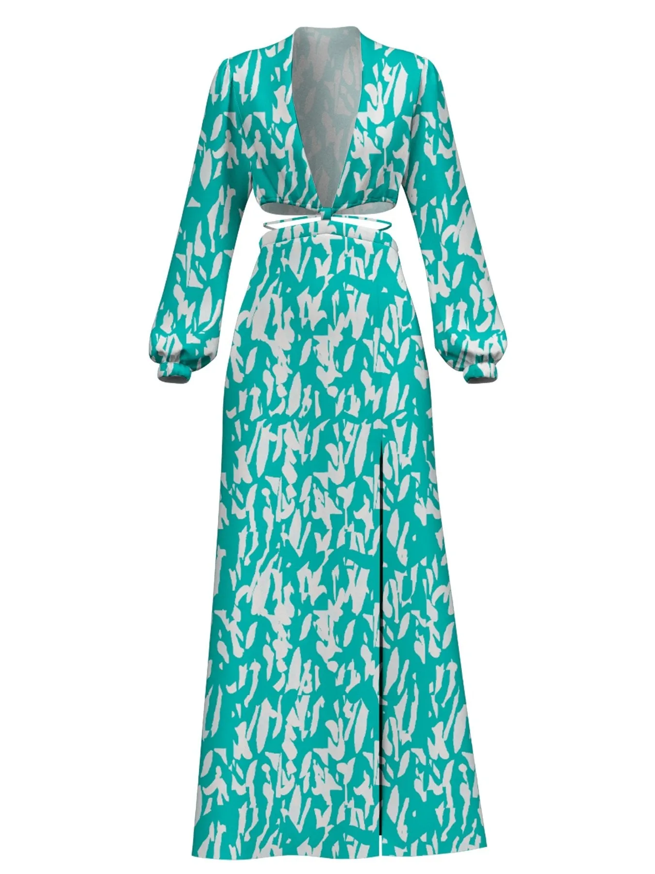 Amal Dress - Playa Aqua