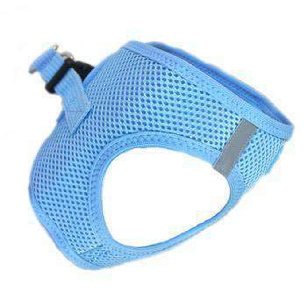 American River Ultra Choke-Free Mesh Dog Harness - Light Blue