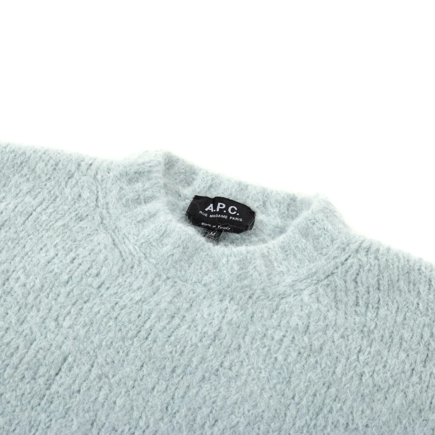 A.P.C. LUCCI SWEATER PALE GREEN