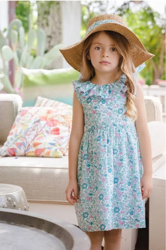 Aqua Betsy Dress