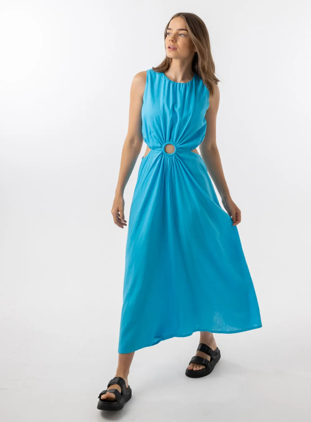 Bella Dress-AQUA