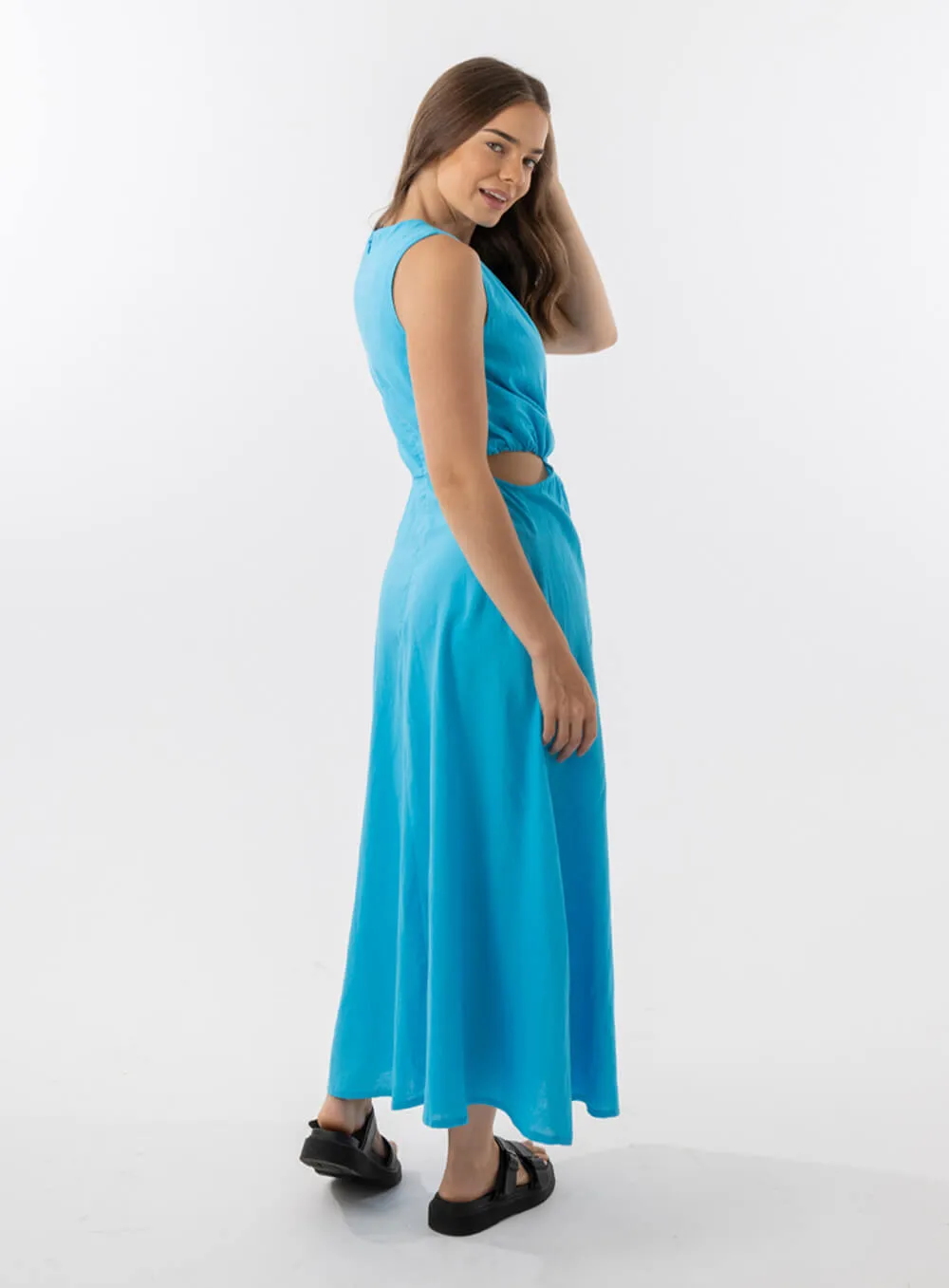 Bella Dress-AQUA