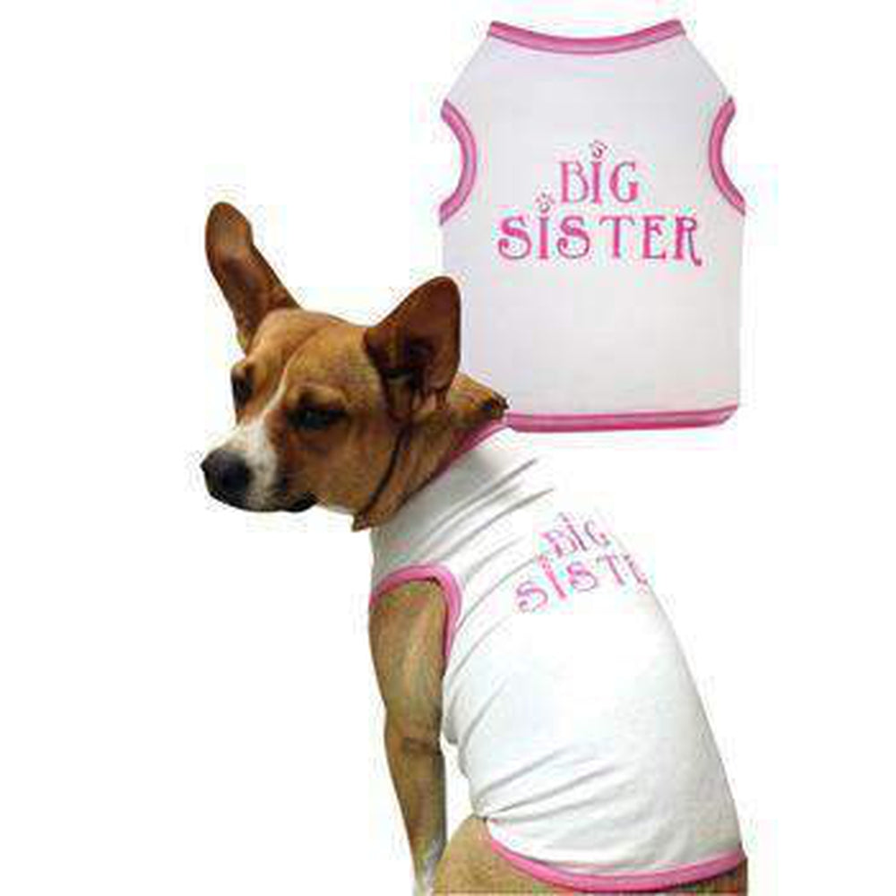 Big Sister Cotton Dog Tank Top