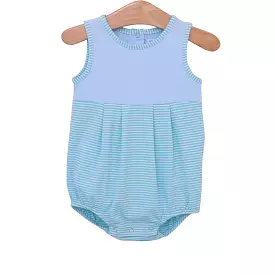 Bubble - Mint and Light Blue Stripe