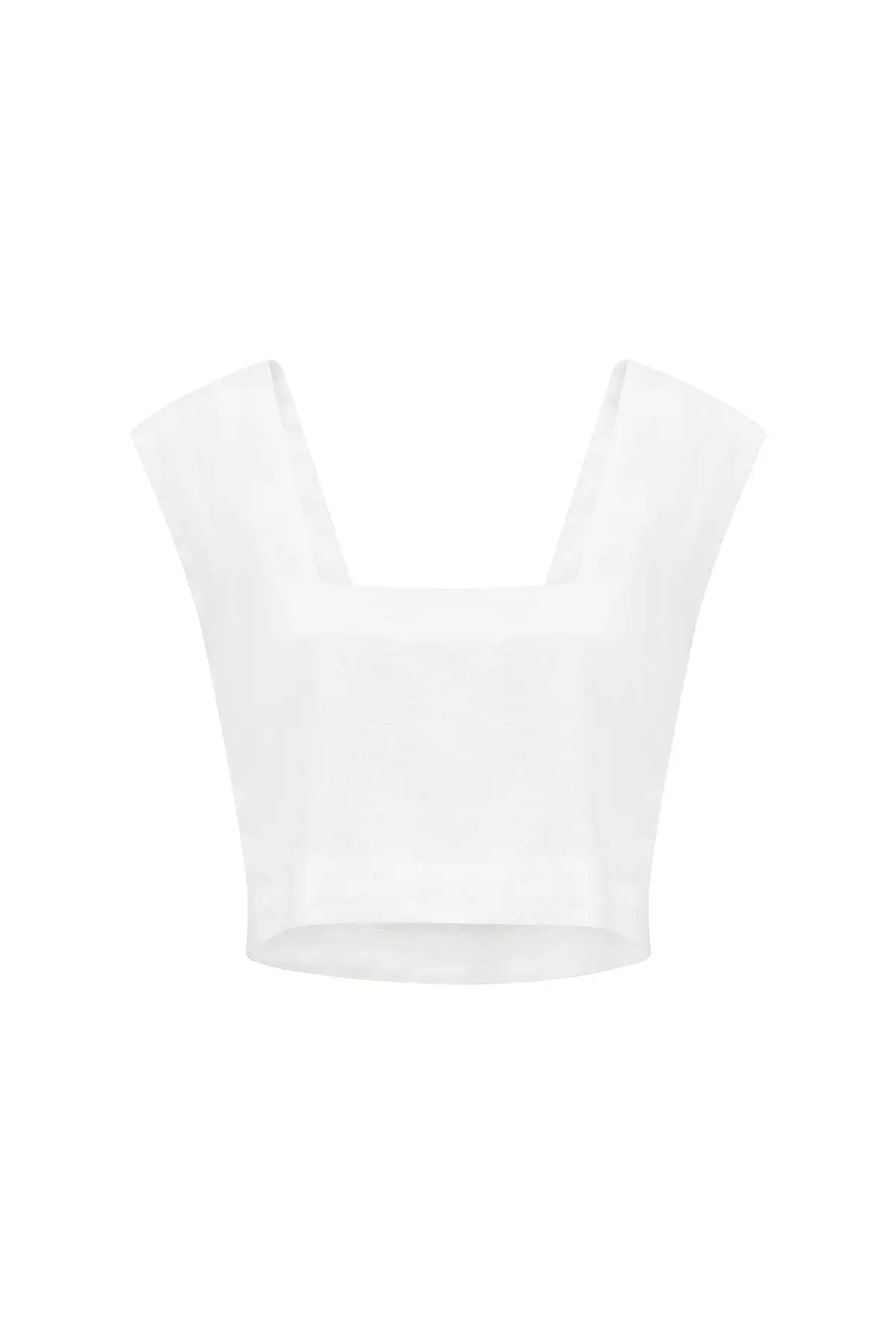 CALEB CROP TOP - IVORY