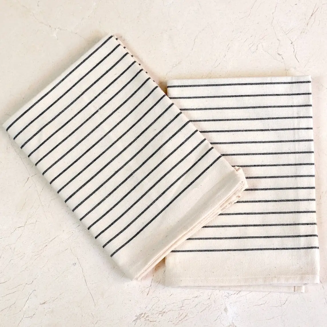 Cotton Tea Towels Ivory