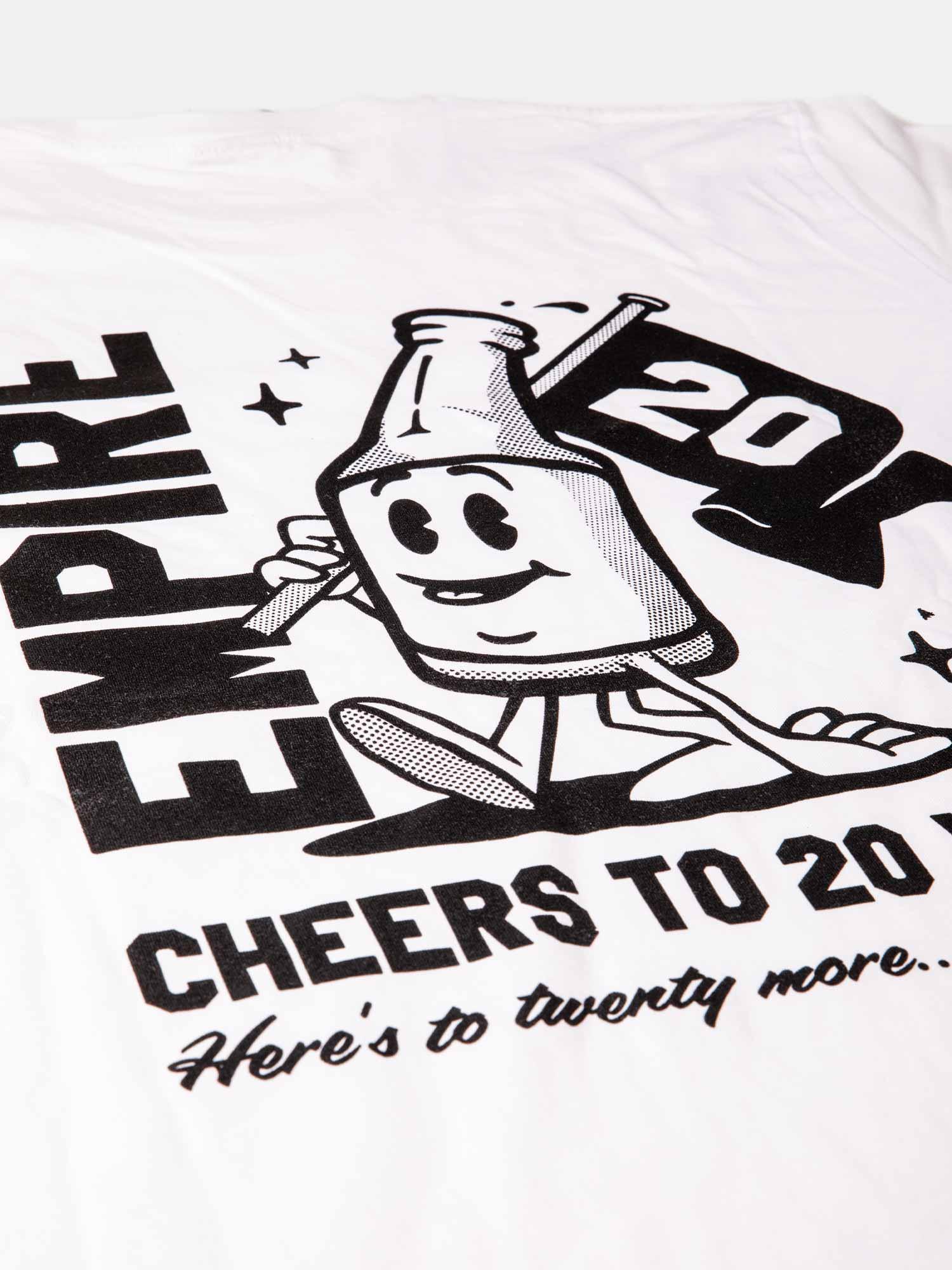 Empire Years of Cheers Tee - White