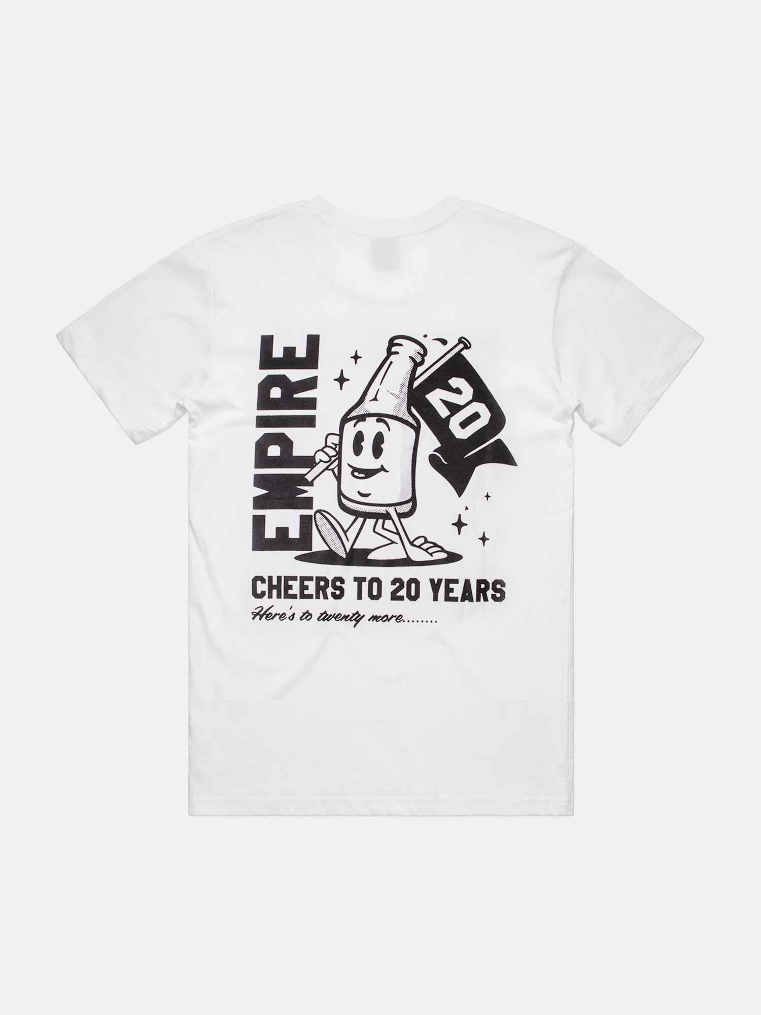 Empire Years of Cheers Tee - White