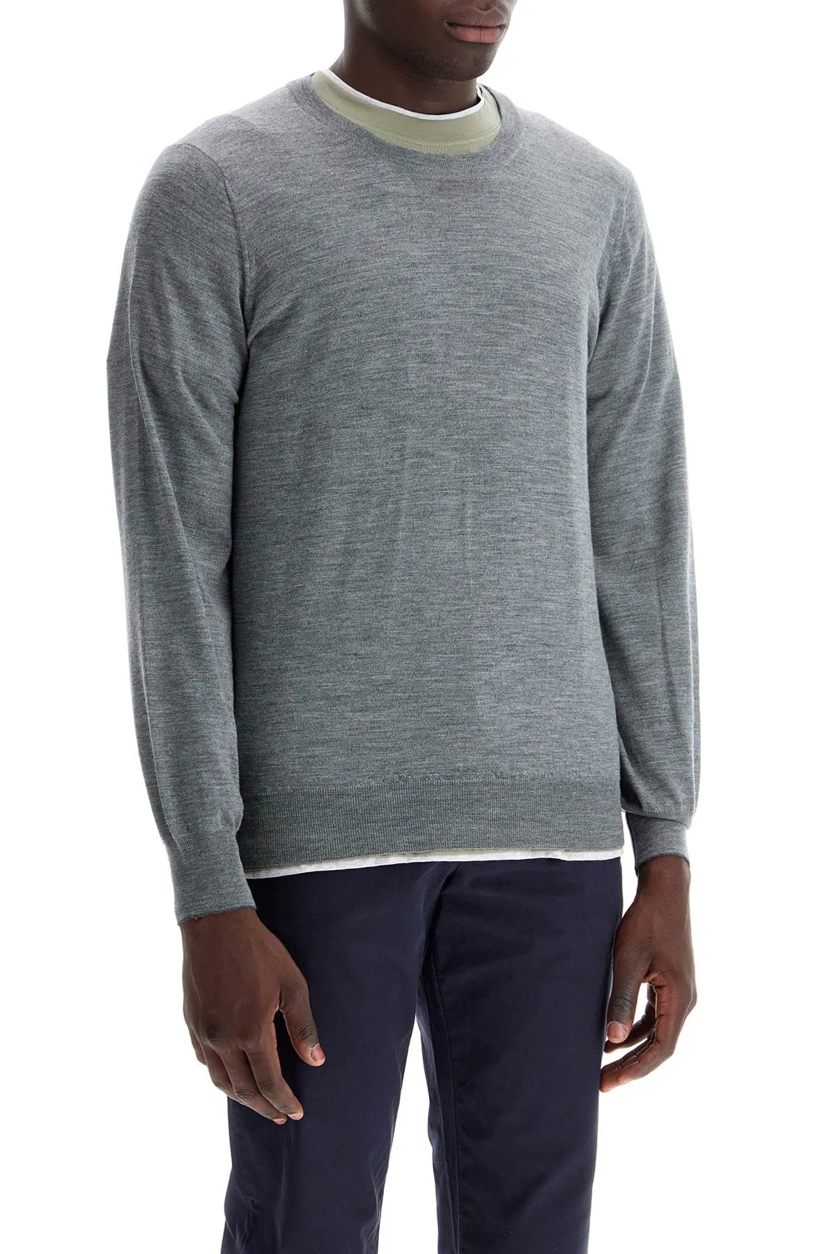 FINE WOOL-CASHMERE SWEATER