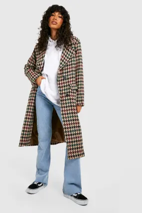 Flannel Oversized Coat