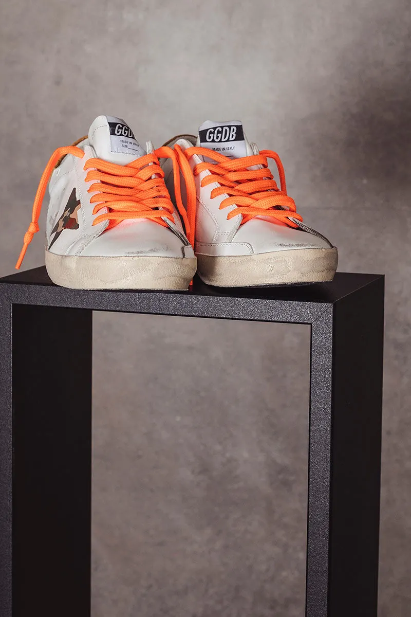 GOLDEN GOOSE Sneakers Super-Star con stella camouflage