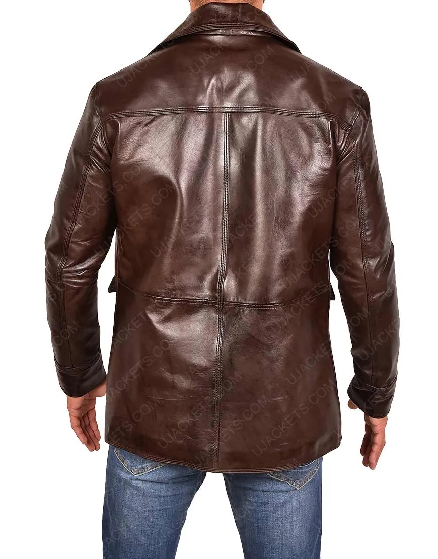 Inglourious Basterds Brad Pitt Leather Jacket - Brad Pitt Jacket