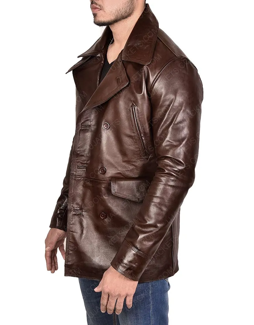 Inglourious Basterds Brad Pitt Leather Jacket - Brad Pitt Jacket