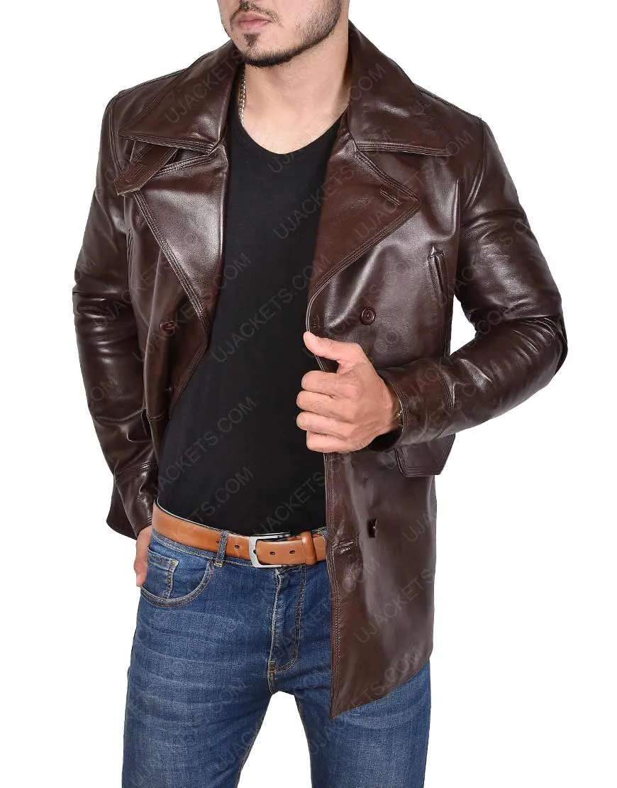 Inglourious Basterds Brad Pitt Leather Jacket - Brad Pitt Jacket