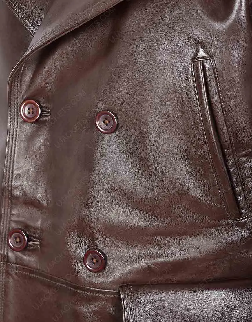 Inglourious Basterds Brad Pitt Leather Jacket - Brad Pitt Jacket