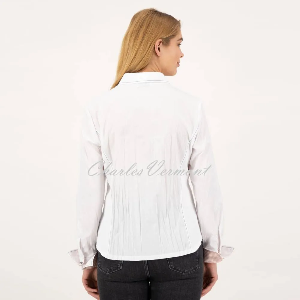 Just White Blouse - Style C2383