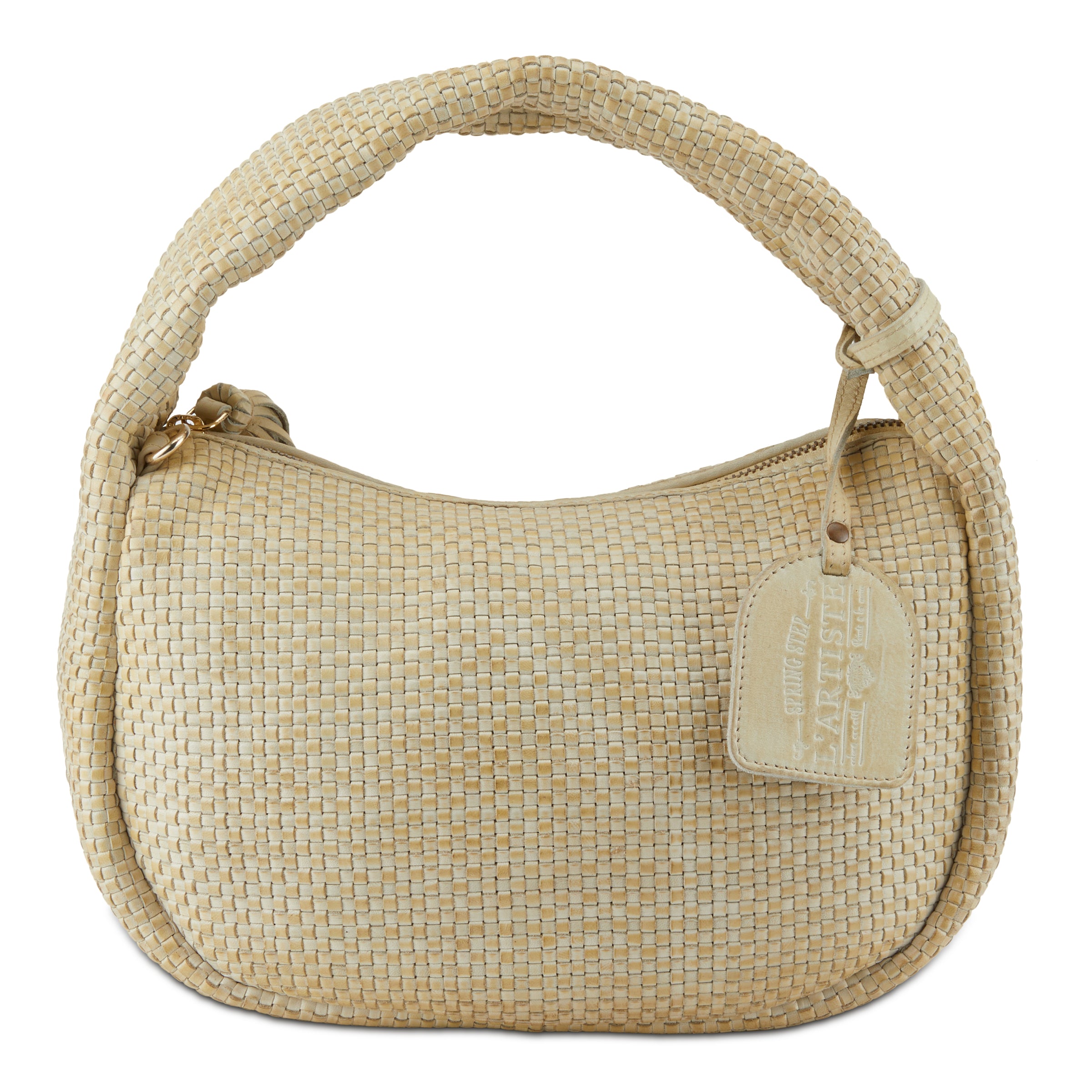 L'ARTISTE HB-WOVEN HANDBAG