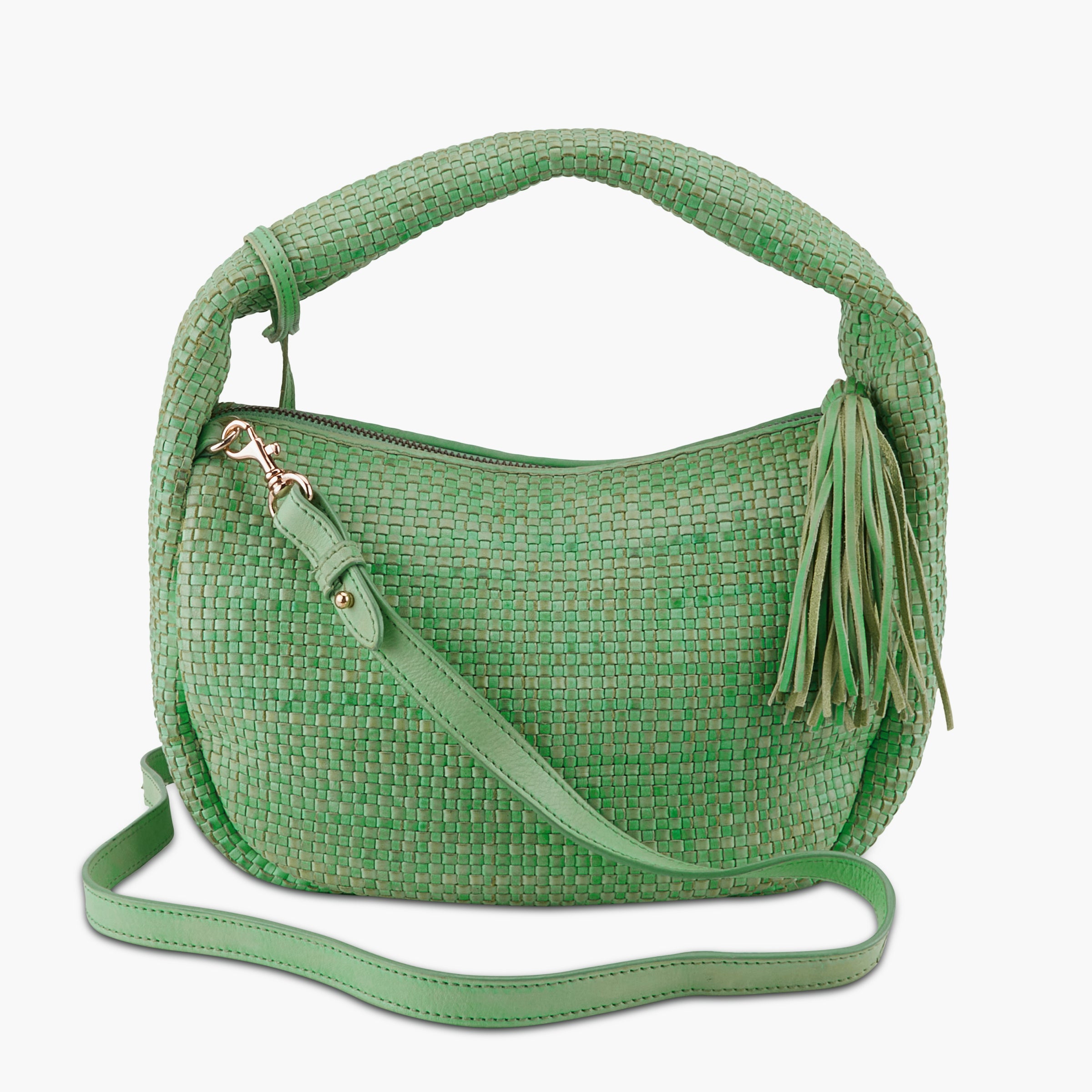 L'ARTISTE HB-WOVEN HANDBAG