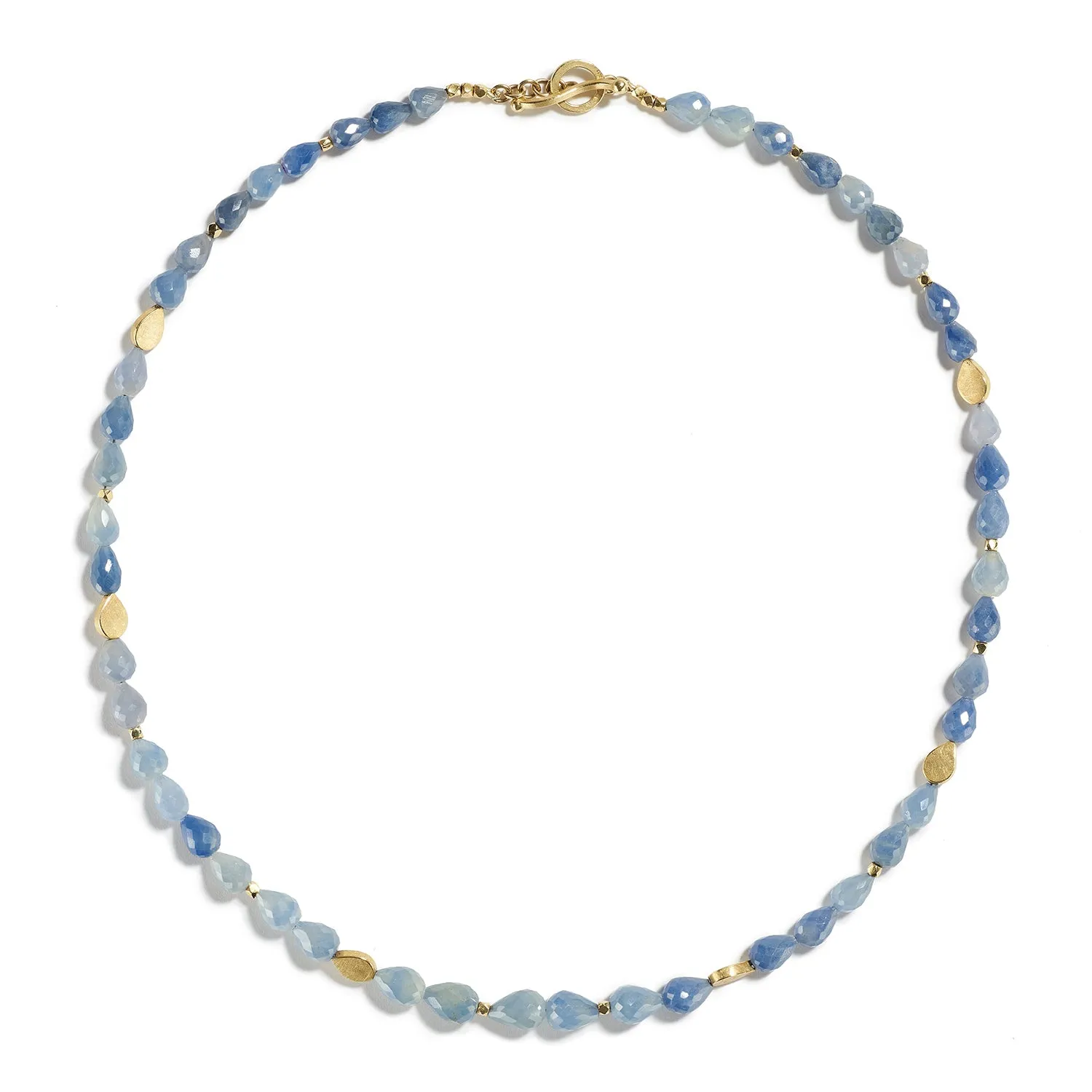 Light Blue Sapphire Necklace