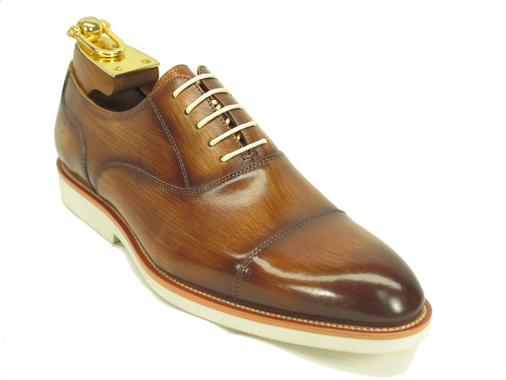 Lightweight Lace-up Cap Toe Oxford