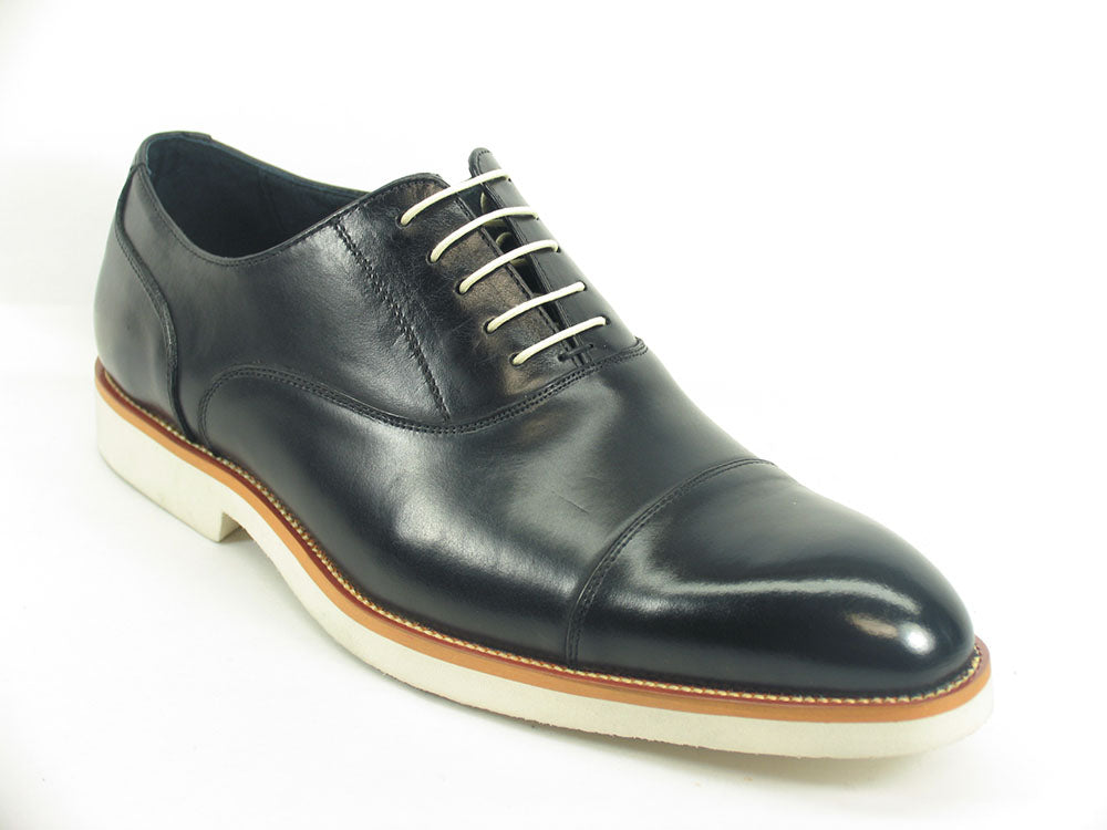 Lightweight Lace-up Cap Toe Oxford