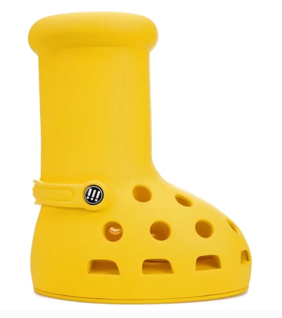 MSCHF x Crocs Big Yellow Boots