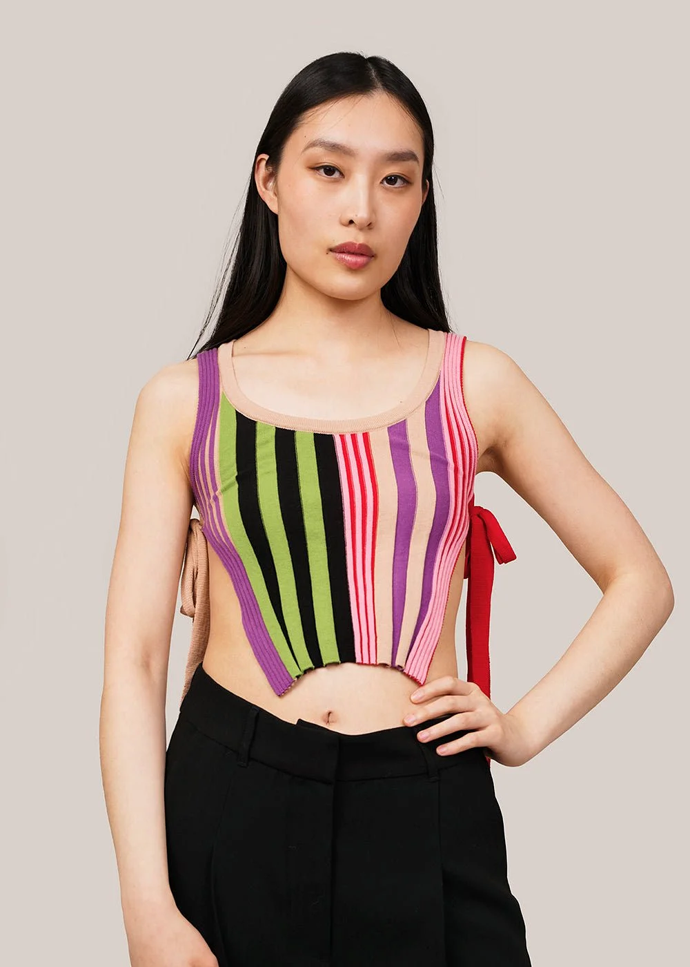 Multi Rib 6-Colours Top