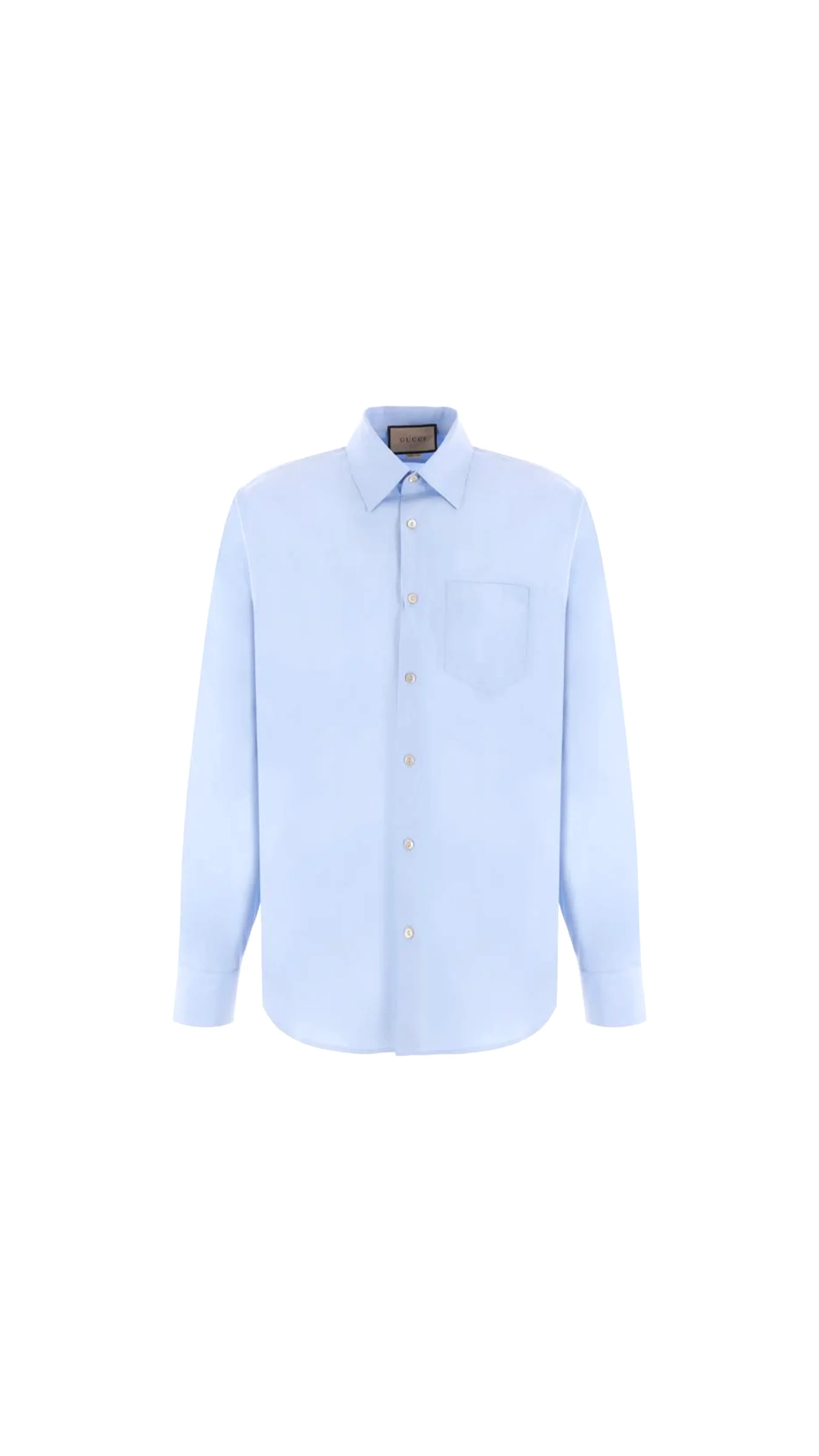 Oversized Shirt - Light Blue