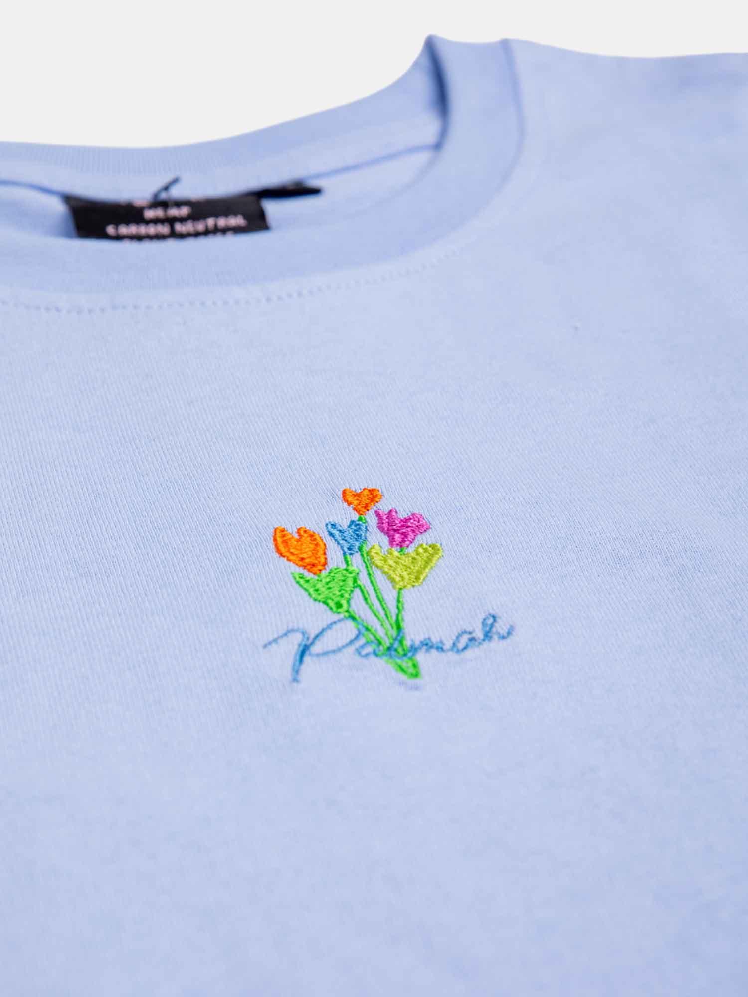 Palmah Got U Flowers Organic Hemp Mini Tee - Baby Blue