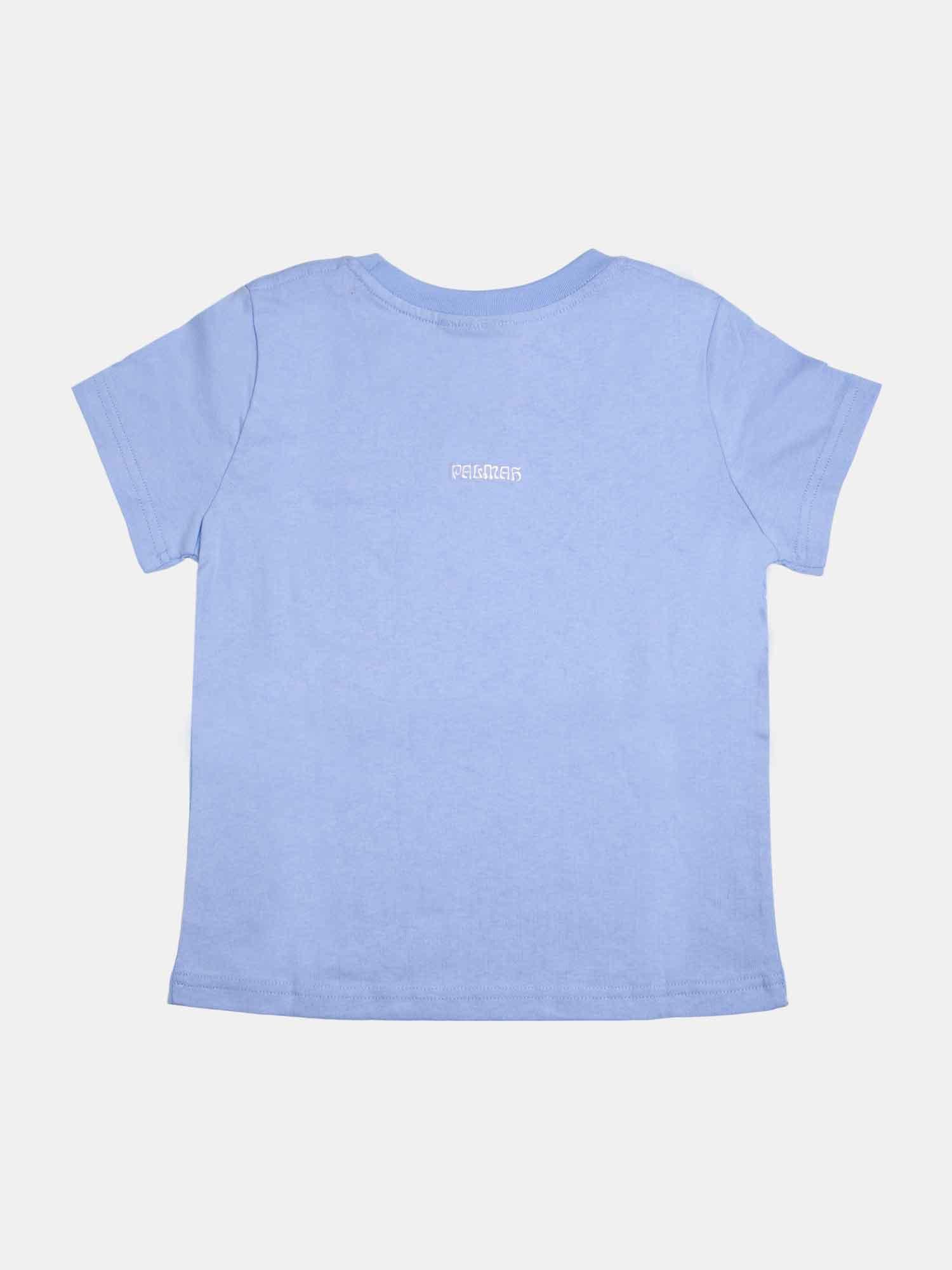 Palmah Got U Flowers Organic Hemp Mini Tee - Baby Blue