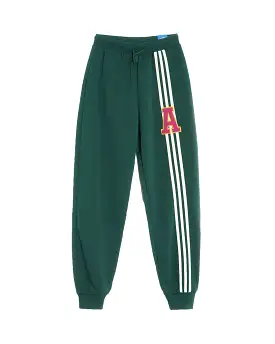 Pantalone Donna Adidas Big Logo Verde