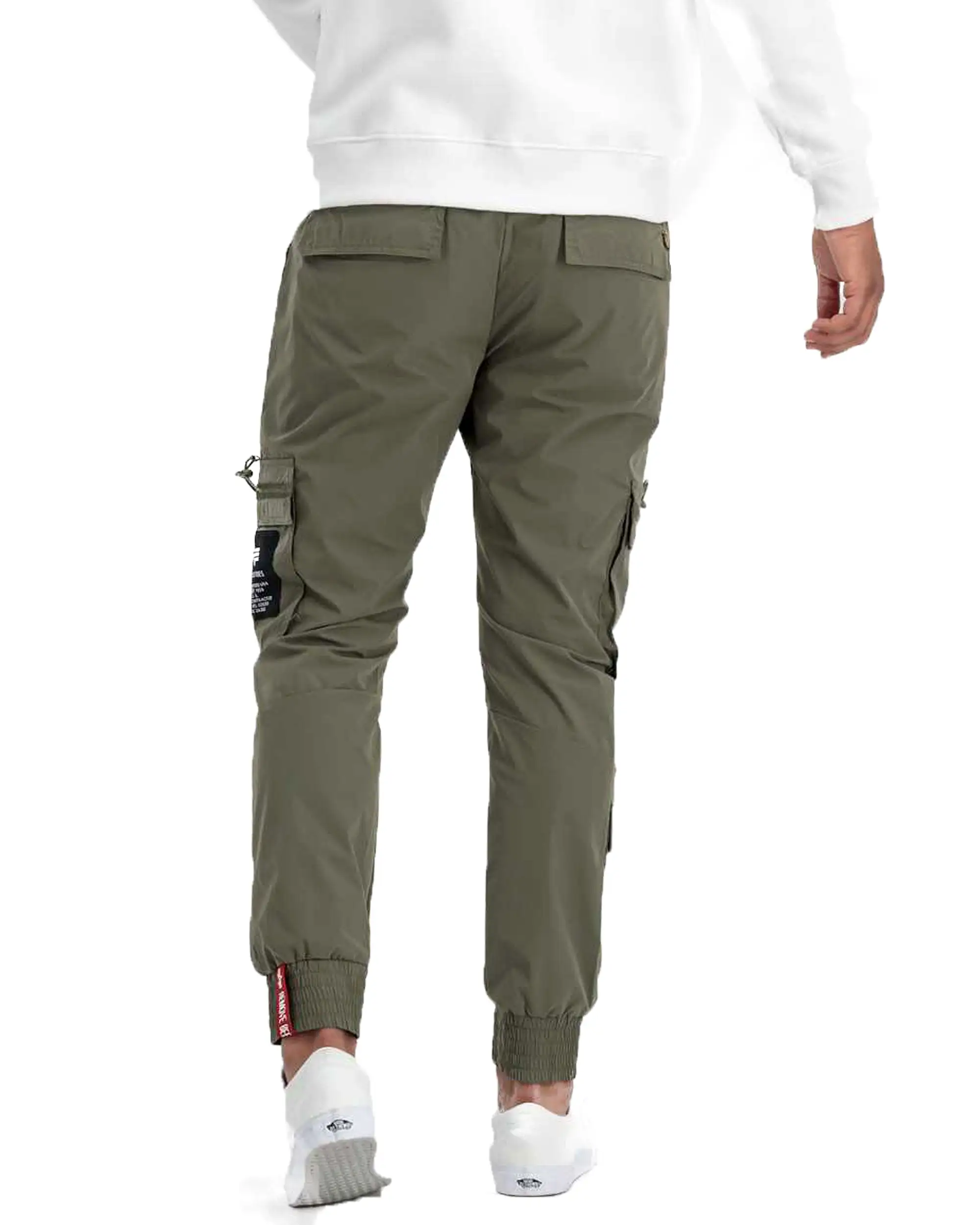 Pantalone Uomo Alpha Industries Cargo Jogger Verde