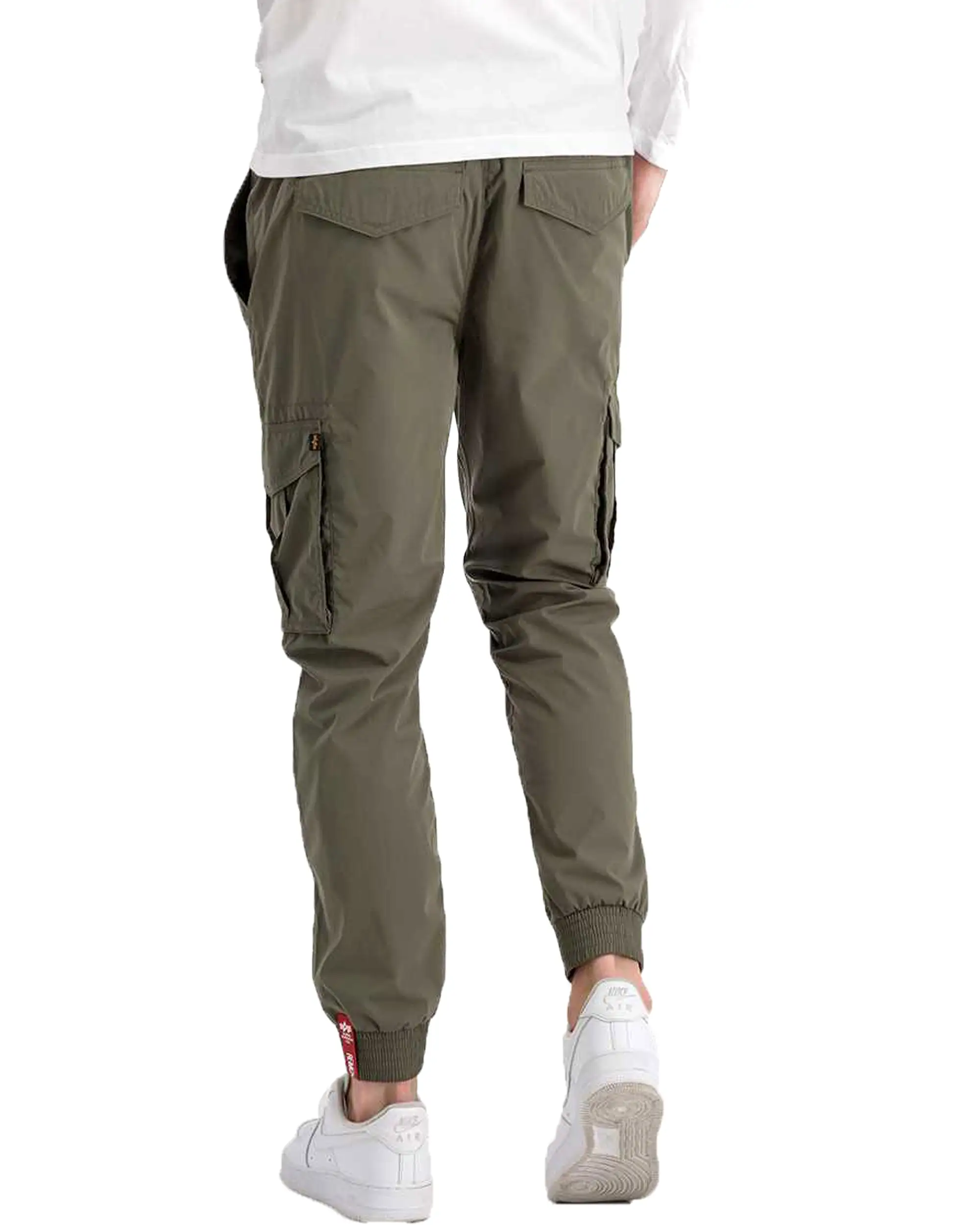 Pantalone Uomo Alpha Industries Cargo Jogger Verde