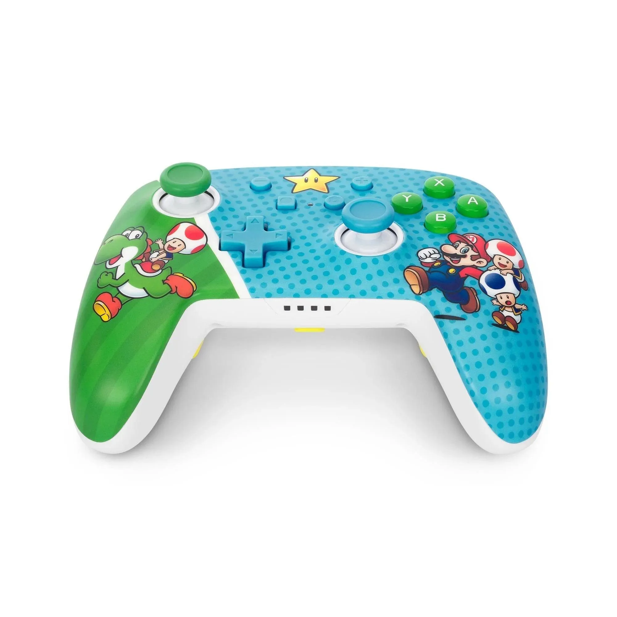 PowerA Enhanced Wireless Controller for Nintendo Switch Mario Super Star Friends