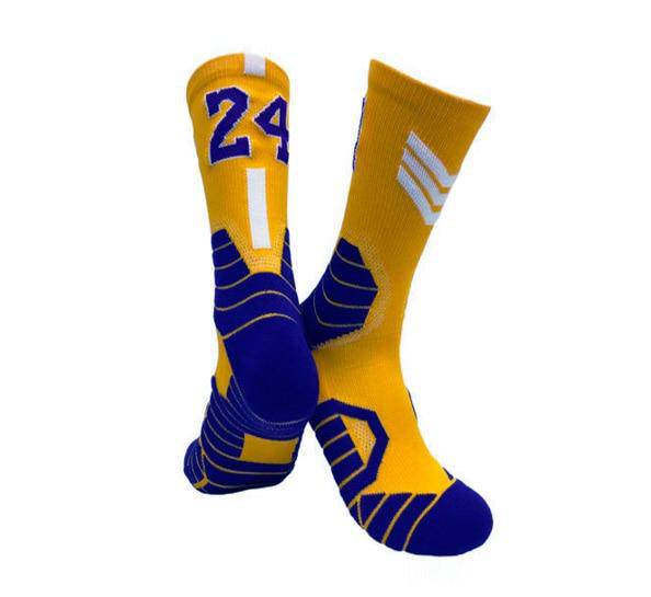 Professional Super Star Basketball Socks Elite Thick Sports Socks Non-slip Durable