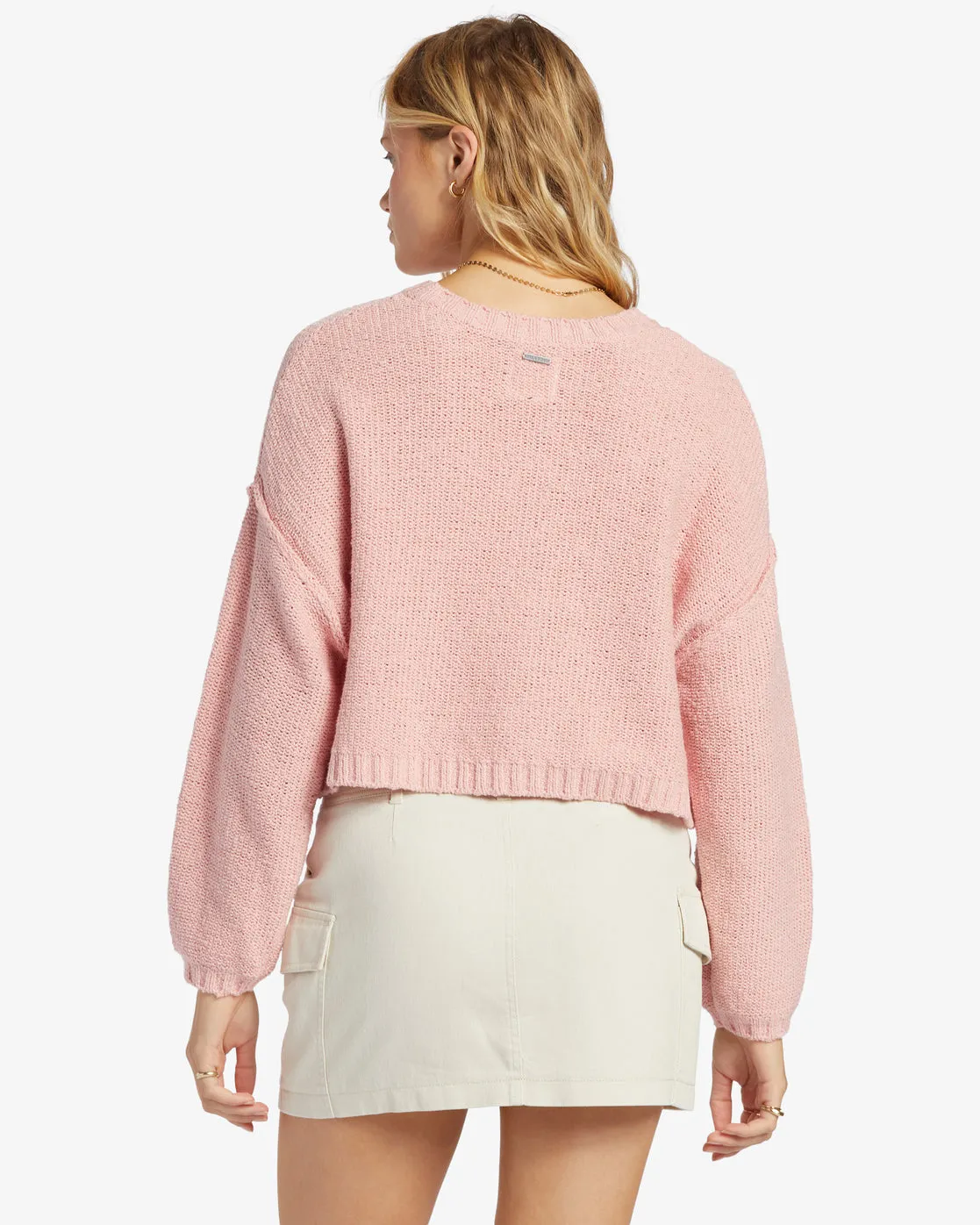 Shades Crew Neck Sweater - Light Sorbet