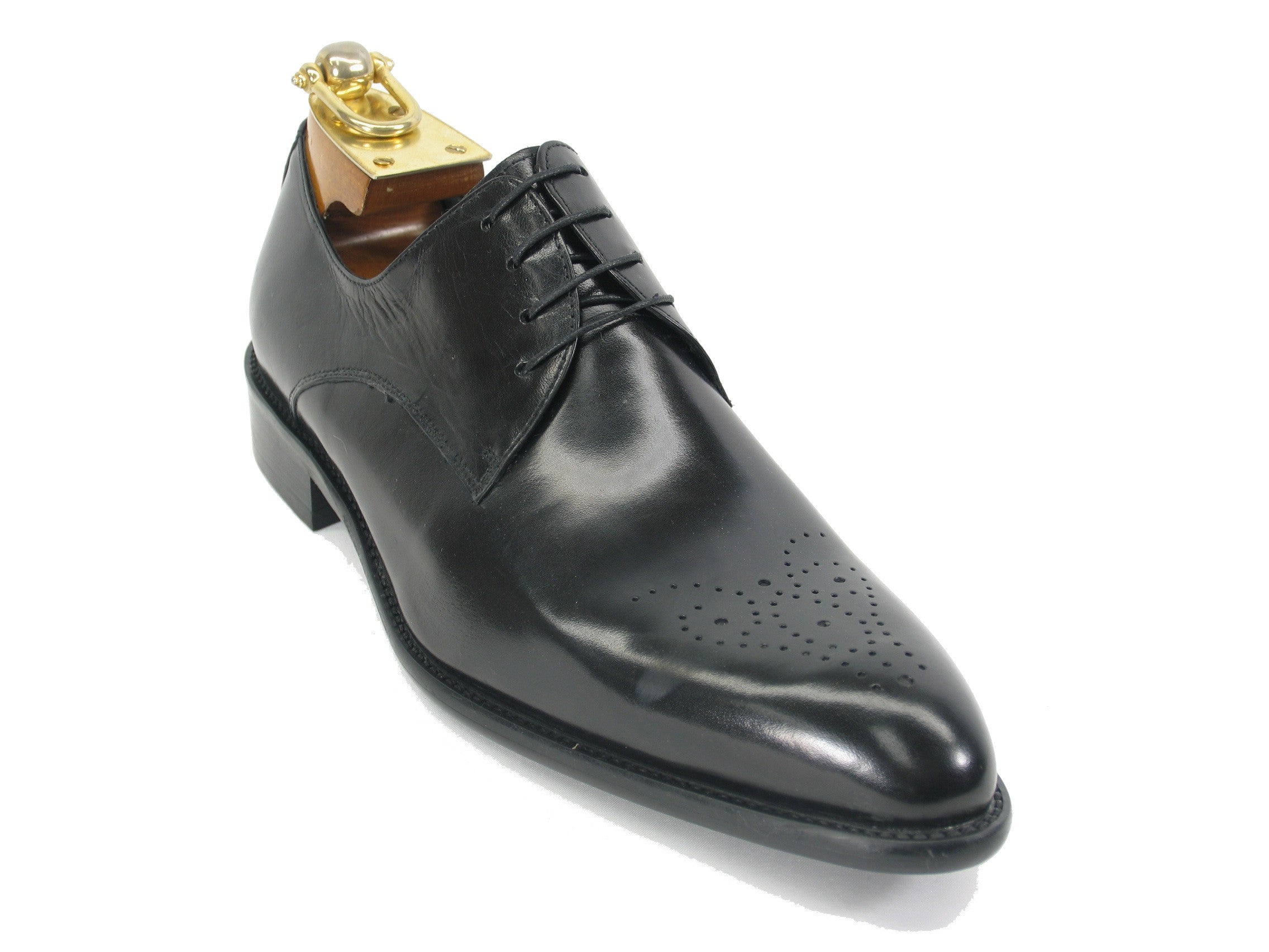 Signature Burnished Lace-up Derby