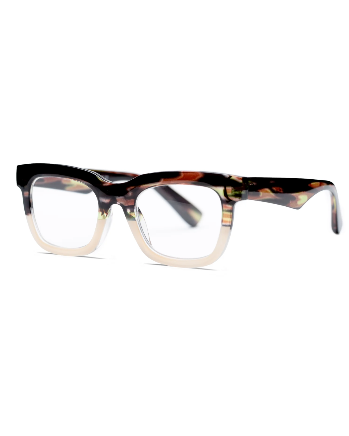 Skylar Blue Light Readers 1.50 (Brown/Ivory)