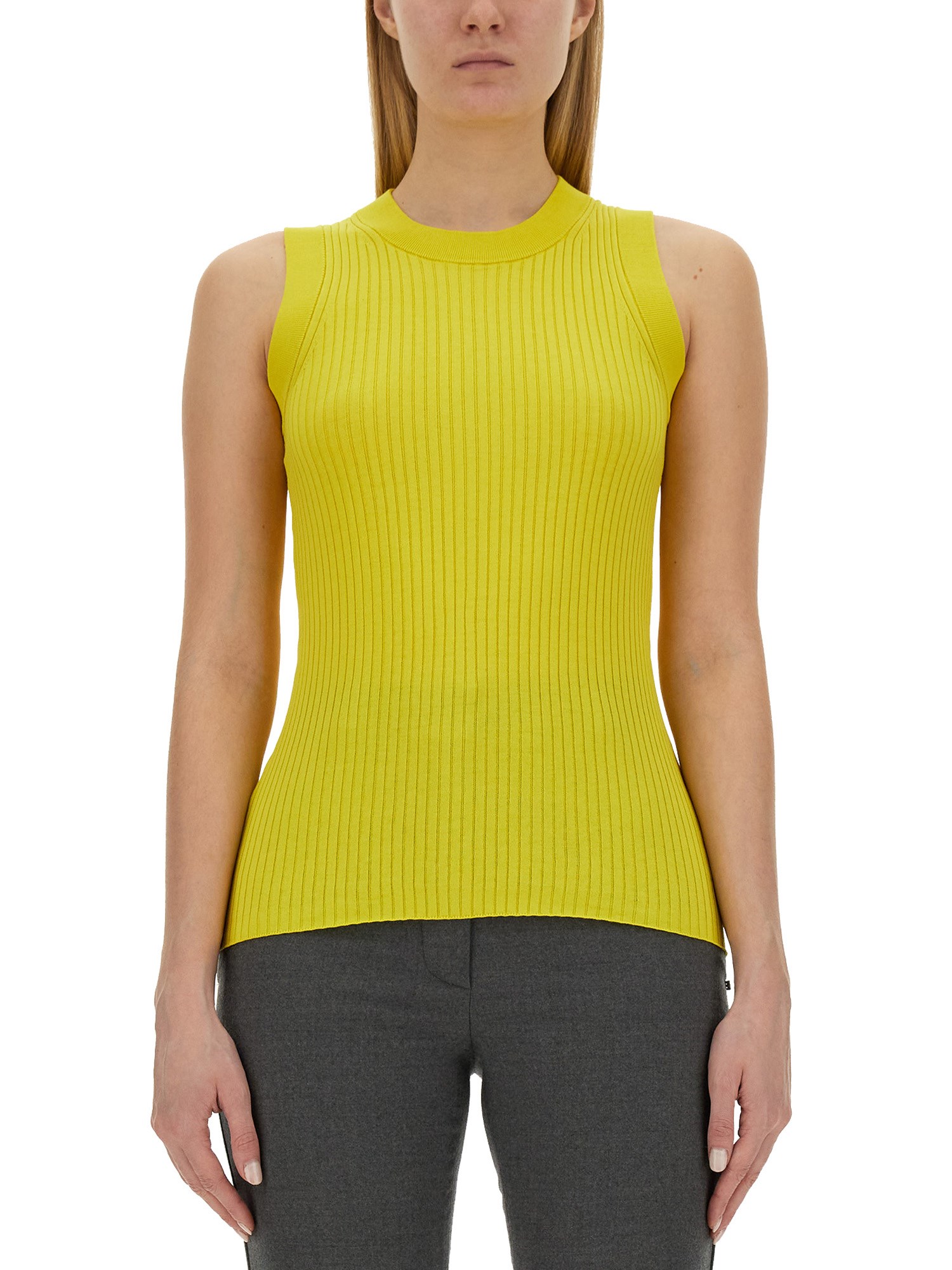 SPORTMAX    COTTON JERSEY TOLEDO TOP