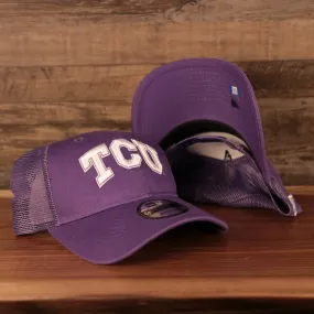 TCU Horned Frogs Purple Adjustable Trucker Dad Hat