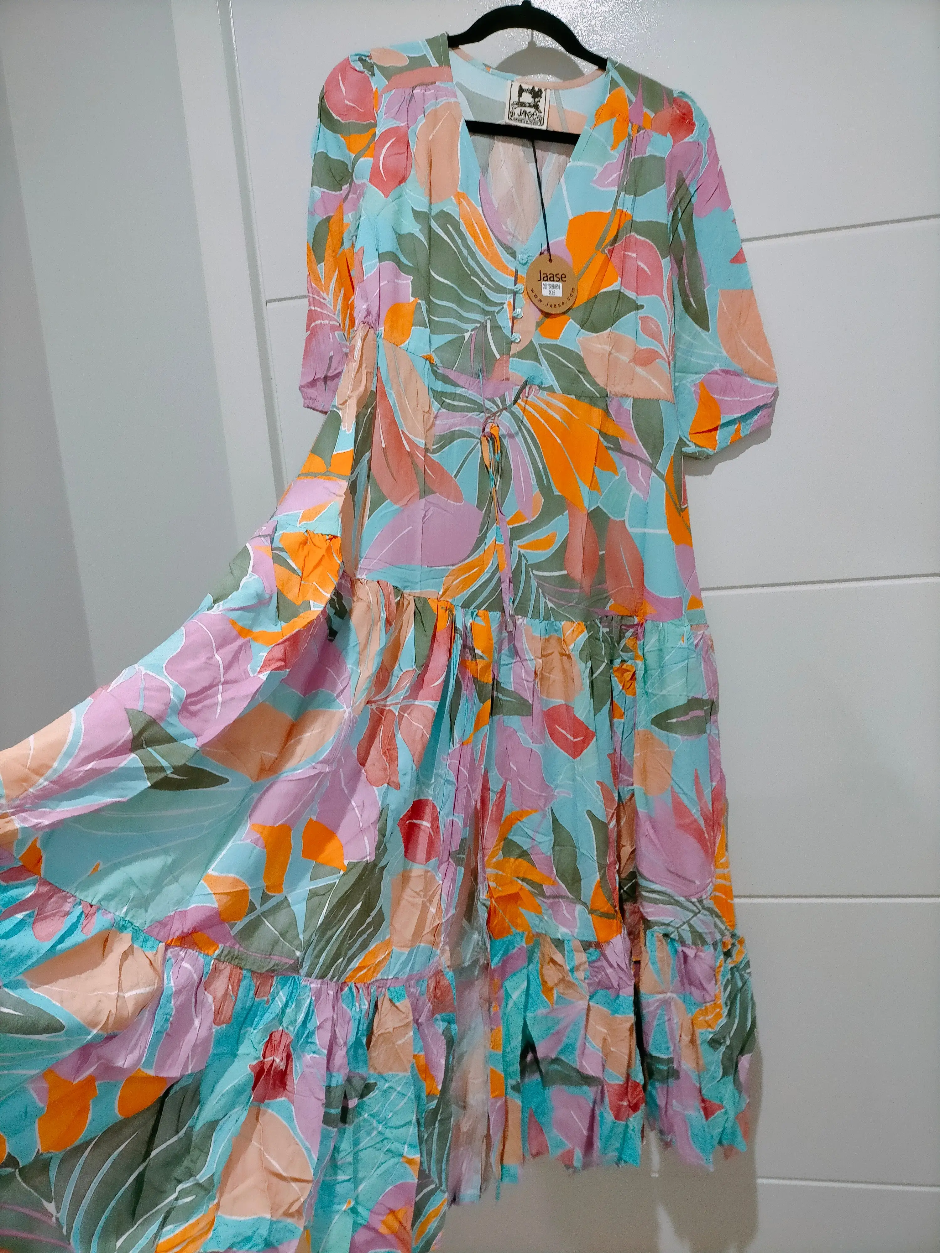 Tessa Maxi Dress Kiawah Print