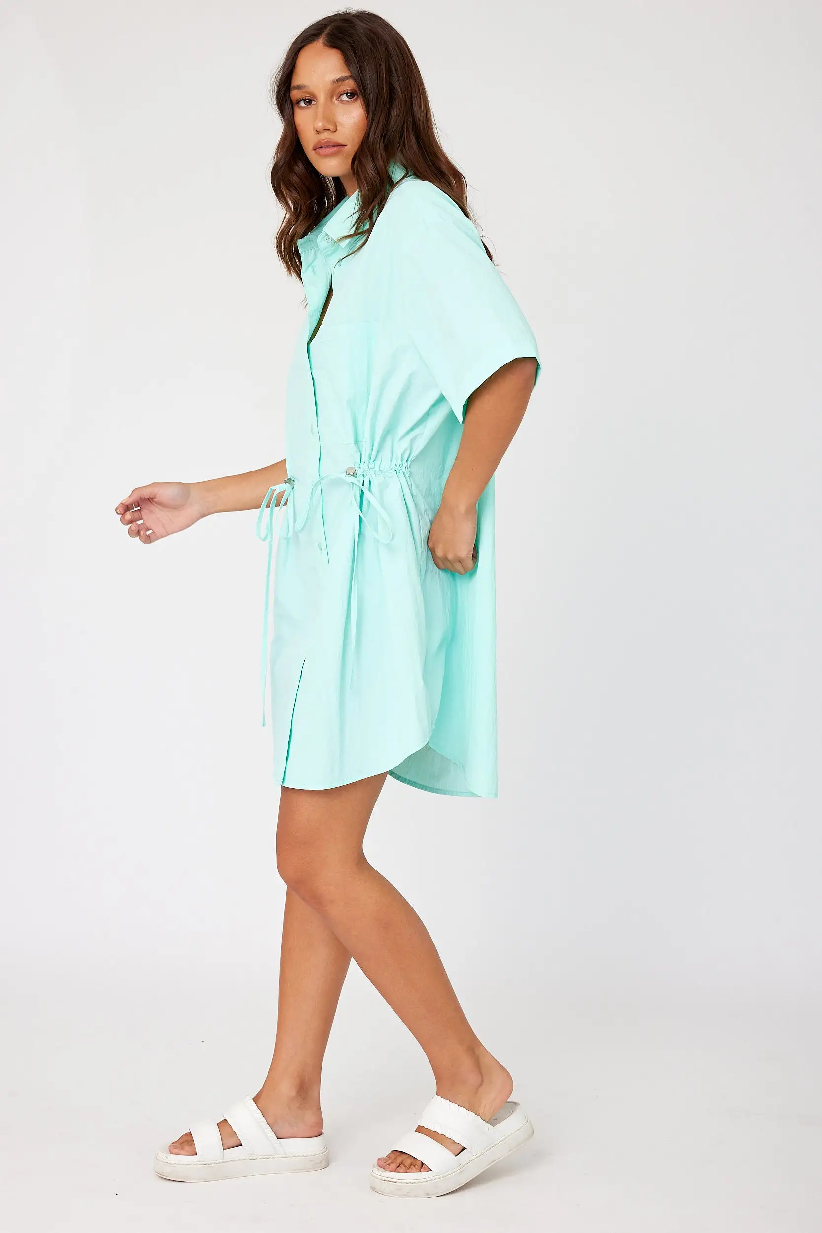 TILLY Dress Aqua Green