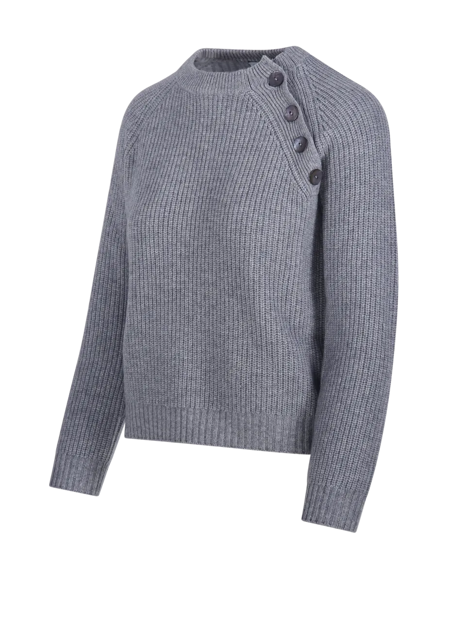 WOMAN BE YOU LIGHT GREY CASHMERE LADY80 SWEATER