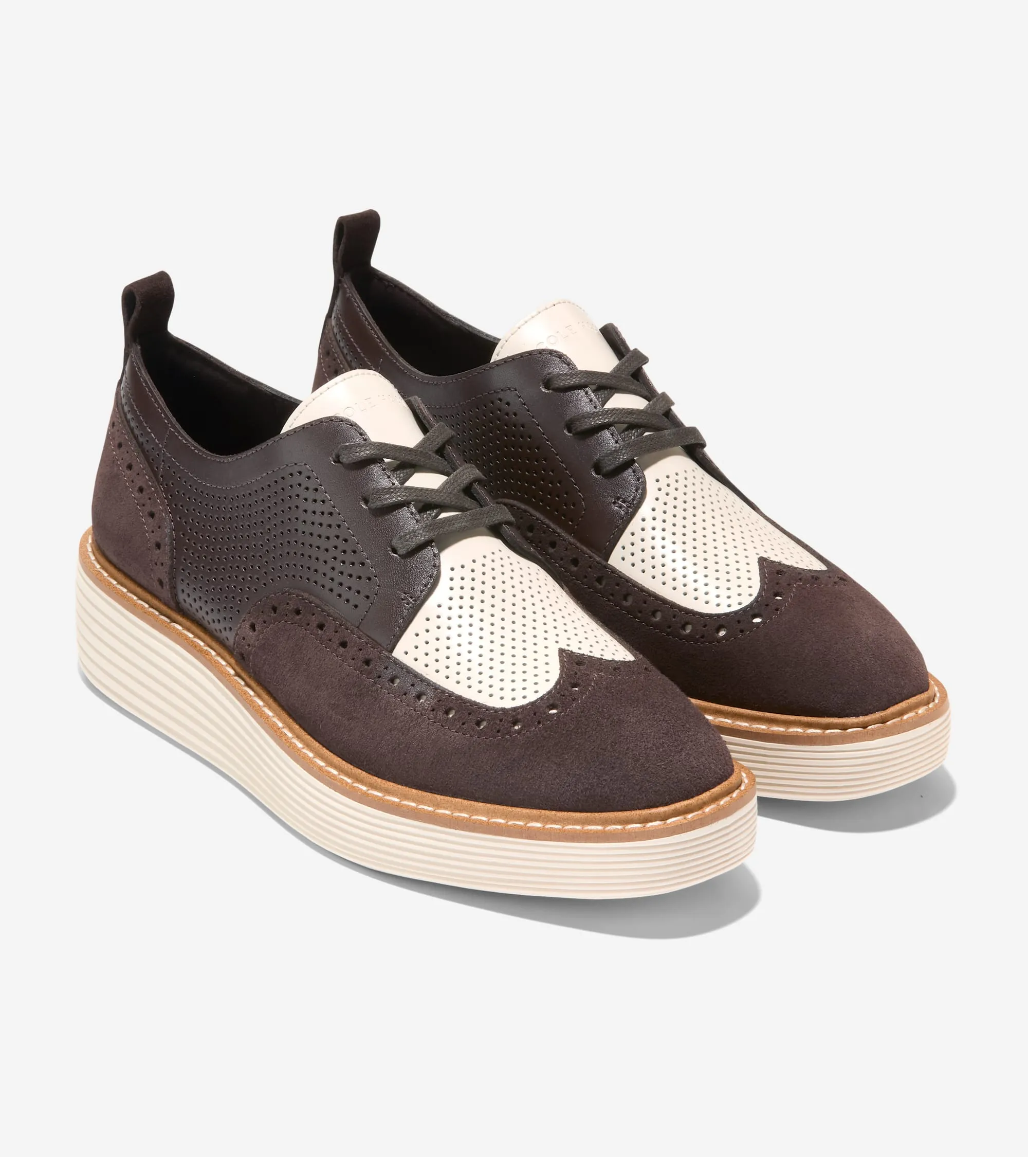 Women's riginalGrand Platform Wingtip Oxfords